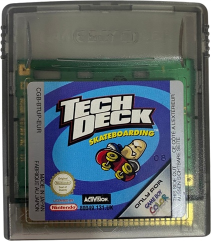 Tech Deck Skateboarding, Sin Caja