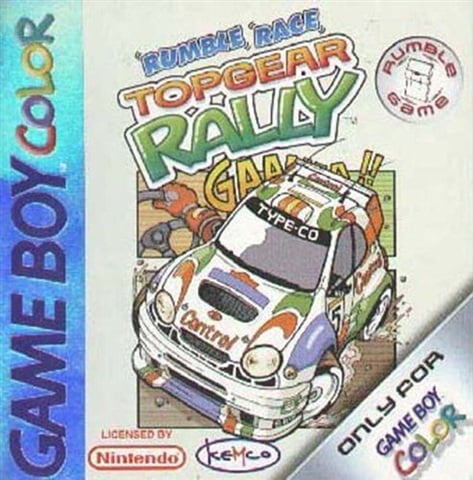 Top Gear Rally, + Manual, Caja