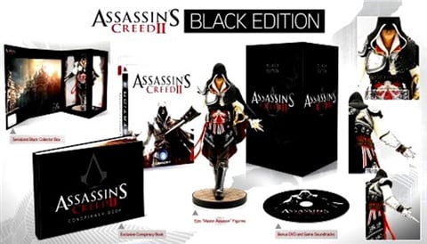 Assassin's Creed II/2: Black Ed. - W/ Ezio Figurine, No Code