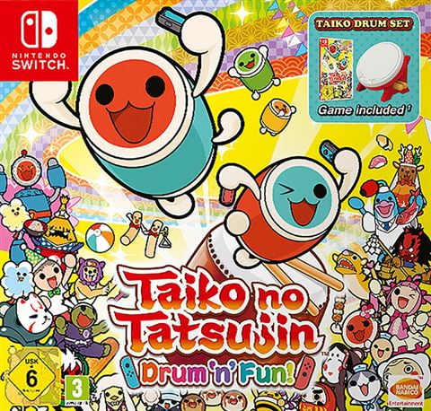 Taiko no Tatsujin: Drum 'n' Fun! Edición Coleccionista (con Batería)