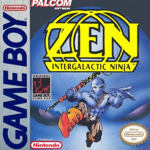 Zen: Intergalactic Ninja, Sin Manual, Caja