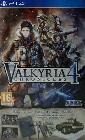 Valkyria Chronicles 4 Ed. Premium con Figura y Libro de Arte (Sin DLC)