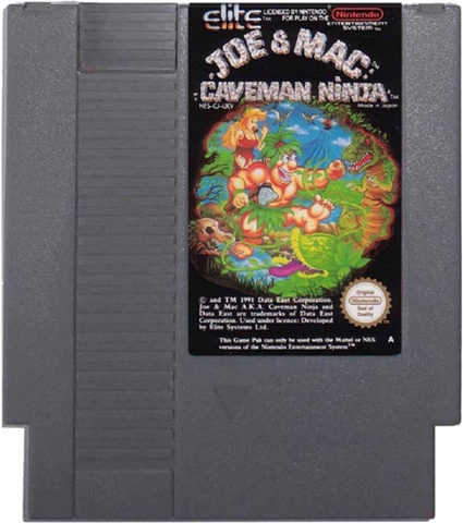 Joe & Mac Caveman Ninja, Sin Caja