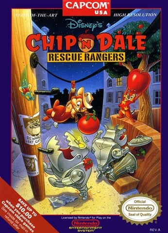 Chip 'N Dale Rescue Rangers, Sin Manual, Caja