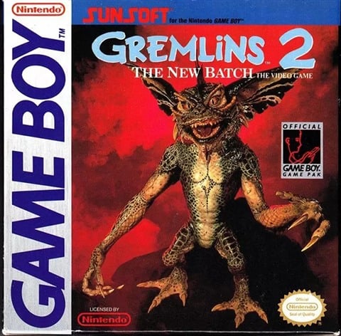 Gremlins 2: The New Batch: The Video Game, + Manual, Caja