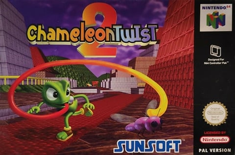 Chameleon Twist 2, Caja
