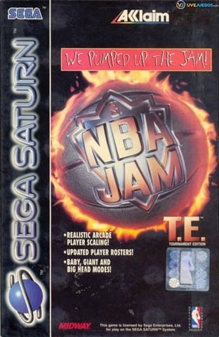 NBA Jam: Tournament Edition, + Manual, Caja