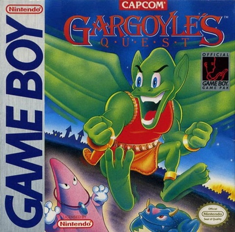 Gargoyle's Quest, + Manual, Caja