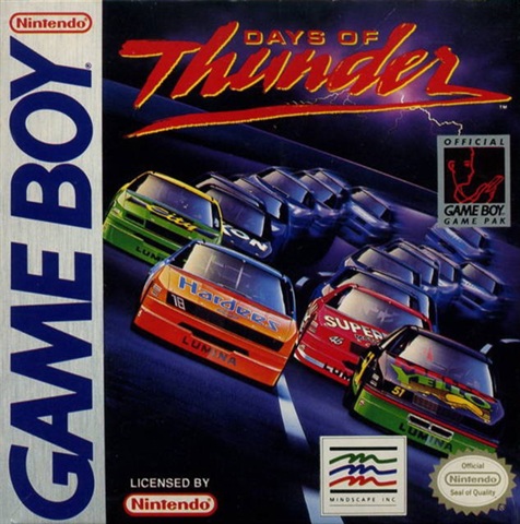 Days of Thunder, + Manual, Caja