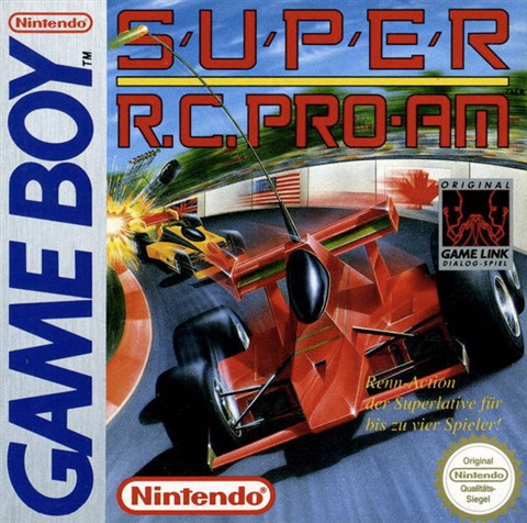 Super R.C. Pro-Am, Sin Manual, Caja