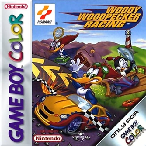Woody Woodpecker Racing, Sin Manual, Caja