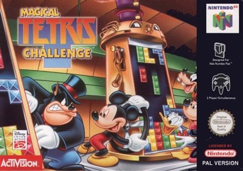 Magical Tetris Challenge, Caja
