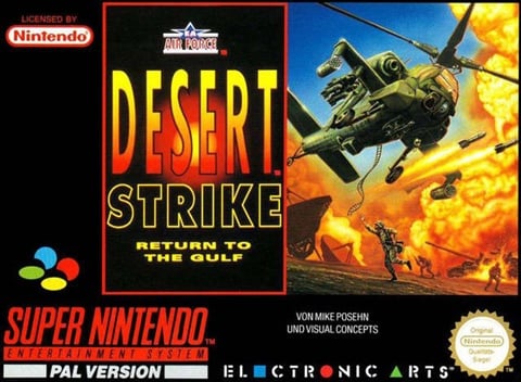 Desert Strike, Caja