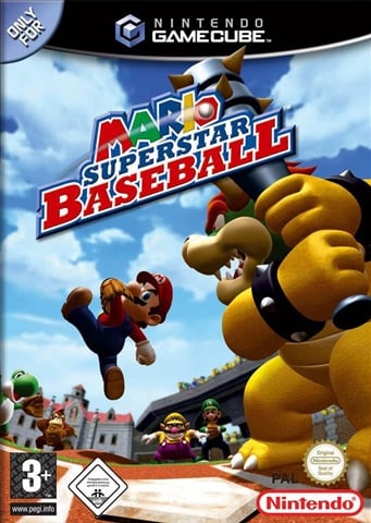 Mario Superstar Baseball w/Manual