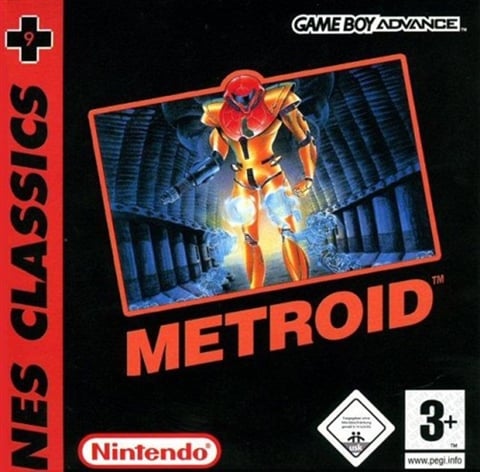 Metroid (NES Classics), Caja