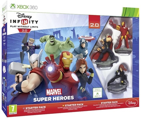 Disney Infinity 2.0 Marvel Super Heroes Starter Pack