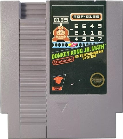 Donkey Kong Jr. Math, Sin Caja