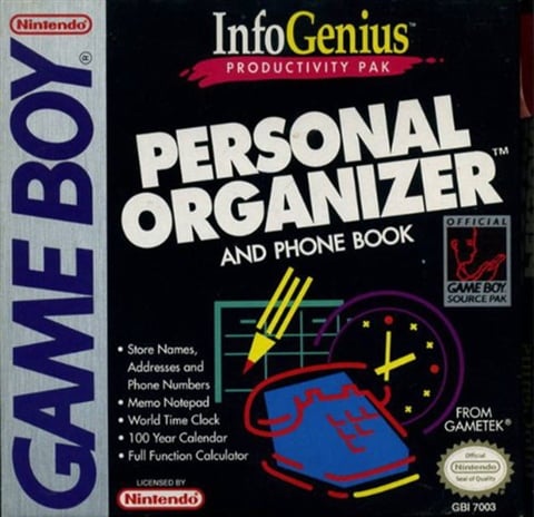 InfoGenius Productivity Pak: Personal Organizer/Phone.., + Manual, Caja