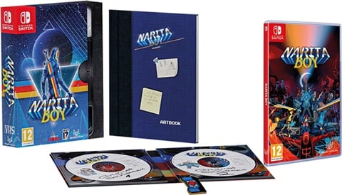 Narita Boy Ed. Coleccionista w/Artbook,2x OST, Pin