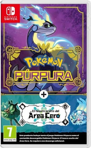 Pokémon Púrpura + El tesoro oculto del Área Cero
