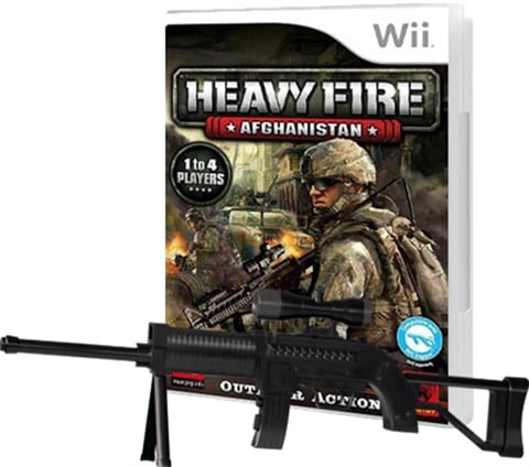 Heavy Fire Afghanistan + Gun