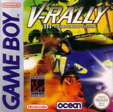 V-Rally: Championship Edition, Sin Manual, Caja