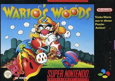 Wario's Woods, Caja