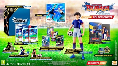 Captain Tsubasa: Rise Of New Champions Coll Ed(Fig,Cards,Badges,Board,SB)