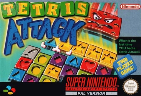 Tetris Attack, Caja