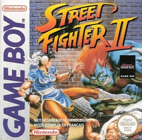 Street Fighter II, Sin Manual, Caja