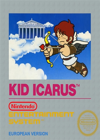 Kid Icarus, Sin Manual, Caja