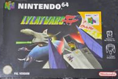 Lylat Wars - Sin Rumble Pak, Caja