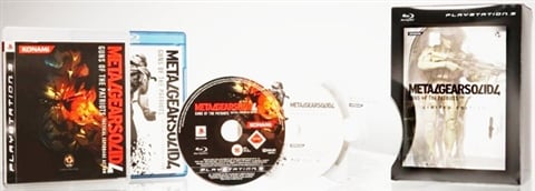 Metal Gear Solid 4 (ELC 1BR + Figura)