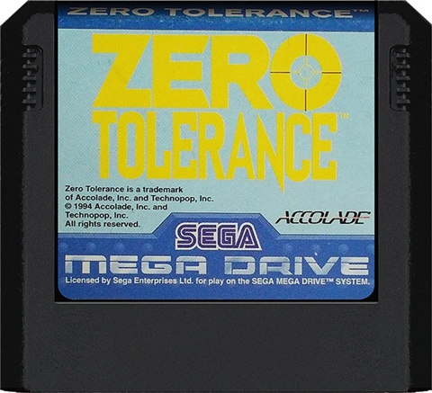 Zero Tolerance