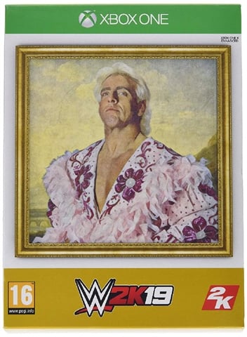 WWE 2K19 - Edicion WOOOOO! (Sin DLC) W/Funko POP, Anillo & Placa