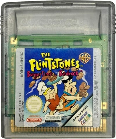 Flintstones: Burger Time In Bedrock, Sin Caja