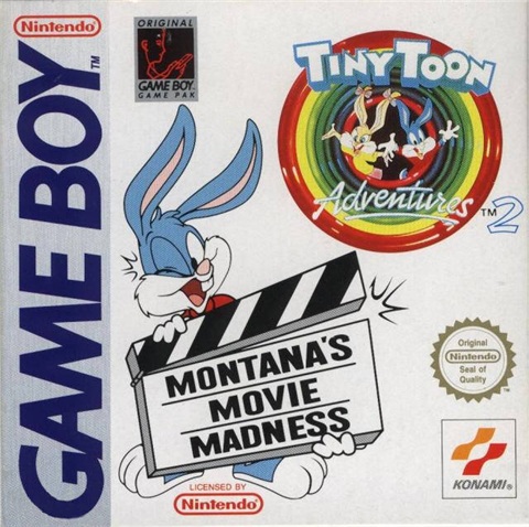 Tiny Toon Adventures 2: Montana's Movie Madness, + Manual, Caja