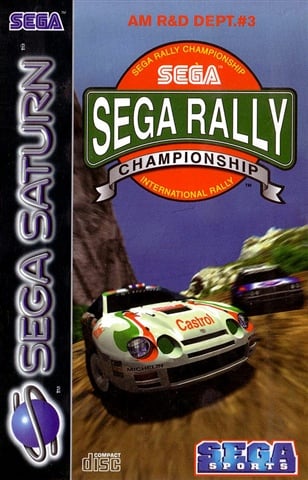Sega Rally Championship, + Manual, Caja