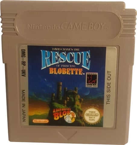 David Crane's The Rescue of Princess Blobette, Sin Caja