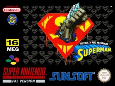 Death And Return Of Superman, Caja