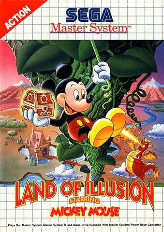Land of Illusion starring Mickey Mouse