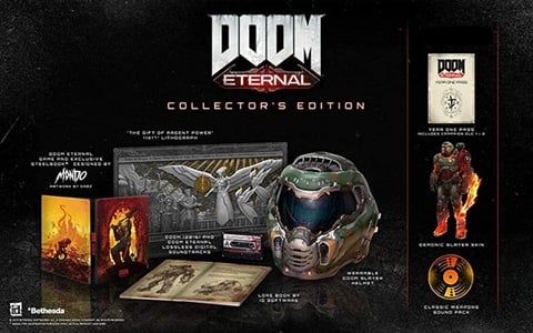Doom Eternal Collector's Ed. (Sin DLC) W/Casco,Libro,Litograf?a&Steelbook
