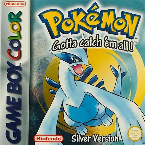 Pokémon: Edición Plata, + Manual, Caja