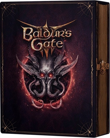 Baldur's Gate 3 Deluxe Ed. w/3x CD, Poster, Map & 2x Patches (4 Disc)