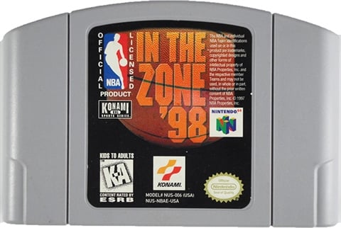 NBA In the Zone 98, Sin Caja