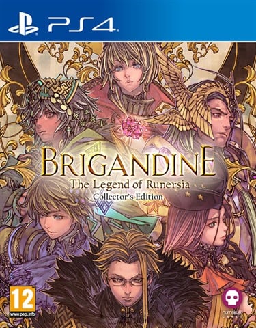 Brigandine: Legend of Runersia CE con Libro de Arte,Mapa,6xPostales y 2CD