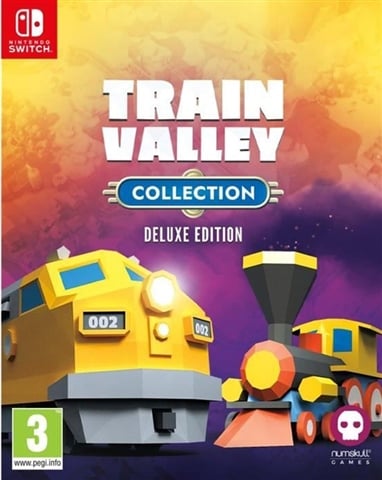 Train Valley Collection: Deluxe Edition w/ 4 Piece Train Set & 3D Diorama