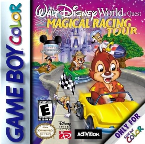 Walt Disney World Quest: Magical Racing, + Manual, Caja