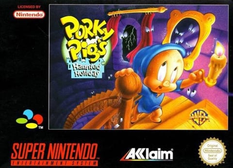 Porky Pig's Haunted Holiday, Caja