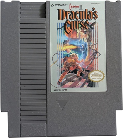Castlevania III: Dracula's Curse, Sin Caja